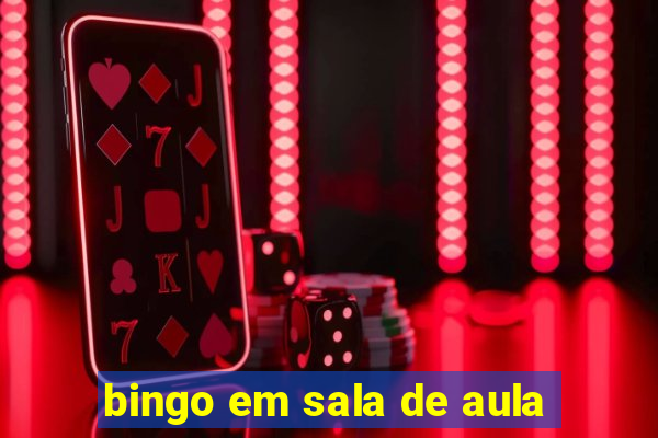 bingo em sala de aula